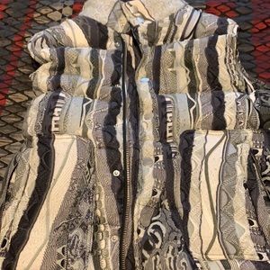 Grey&Black knit Coogi vest